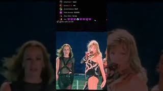 Swifties react to Reputation Gold ✨ Eras Highlight erastour reputation [upl. by Aloek]