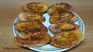 TORRIJAS👏👏🥚🥖 Postre de Semana Santa👏 [upl. by Jacobine]