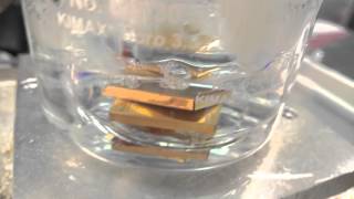 Electroless Gold Plating 2nd video [upl. by Merriman]