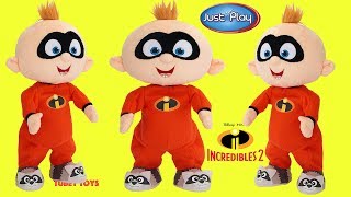 Incredibles 2 Baby JackJack VS Real Toddler Movie Toys Walking Talking Exploding Review Tubey Toys [upl. by Nivre918]