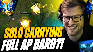 SOLO CARRYING MY TEAM AS FULL AP BARD  BARD SUPPORT  LATHYRUS [upl. by Roderich]