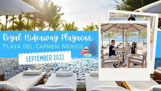 Royal Hideaway Playacar Adults Only All Inclusive Resort Playa Del Carmen Mexico September 2022 Tour [upl. by Nylassej]