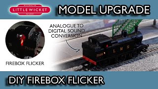 🔥 DIY Firebox Flicker 🔥 in a Hornby Jinty plus DCC Sound Conversion [upl. by Einiffit]