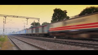 Fast and prestigious trains of Indian Railways and Pakistan Railways [upl. by Hoopes]