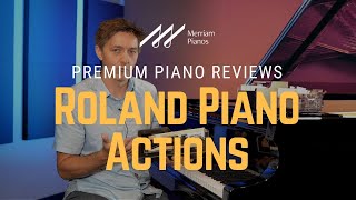 🎹 Roland Digital Piano Actions  PHA 4  PHA 50  Hybrid Grand  Digital Piano Actions Explained🎹 [upl. by Shipley]