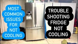 Samsung Refrigerator Troubleshooting Not Cooling Properly [upl. by Peyton]