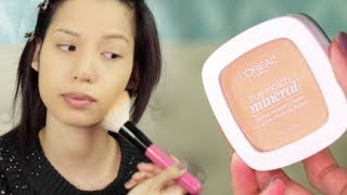 New LOreal True Match Mineral Powder Review amp Demo [upl. by Arrait]