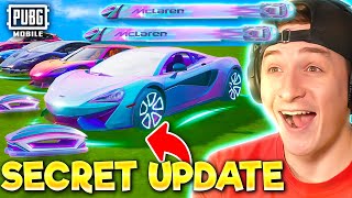 SECRET CAR UPDATE IS INSANE PUBG MOBILE [upl. by Yelkrab]