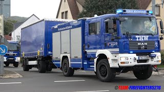 Feuerwehr wird auf Alarmfahrt blockiert große Dekontaminationsübung in Michelstadt [upl. by Annayk629]