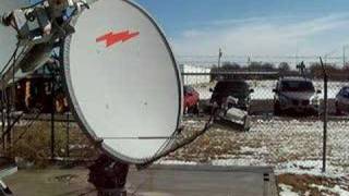 18 Meter Mobile Automatic Satellite Antenna [upl. by Fayette]