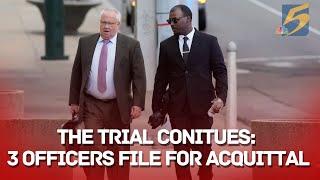 3 officers accused in Tyre Nichols case file motion for acquittal [upl. by Agnew287]