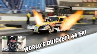 GOT NITRO TOM MOTRYS 48 ANGLIA ALTERED WORLDS QUICKEST TESTING AT RT66 [upl. by Yatnoj495]