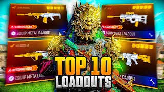 TOP 10 BROKEN META Loadouts in Warzone 3 Zero Recoil [upl. by Rosco]