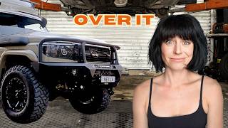 Tired and over it the neverending nightmare of my Toyota LandCruiser build  Troopy Overlanding [upl. by Nitram342]