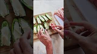 How to Make Jalapeno Poppers in the Air Fryer easyrecipe airfryerrecipes airfryingfoodie [upl. by Roumell]