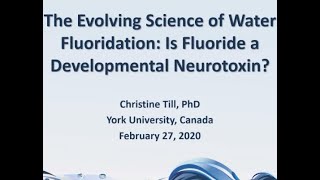 The Evolving Science of Fluoride Neurotoxicity [upl. by Enilesor]