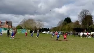 Goalkeeper scores a goal [upl. by Illek]