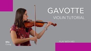 Gavotte  Suzuki Violin Book 2 [upl. by Gariepy]