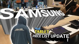 SAMSUNG TABLET PRICES UPDATE TAB S10TAB S10 ULTRATAB A9TAB A9 TAB S9 5GTAB S9 FE TAB S9FE 5G [upl. by Yarb]