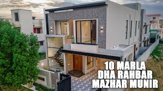 10 Marla House by Mazhar Munir DHA Rahbar Lahore  Pakistan [upl. by Oberheim]