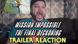 MISSION IMPOSSIBLE THE FINAL RECKONING TRAILER REACTION [upl. by Thinia]