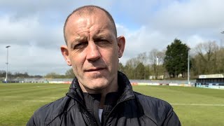 Manager Interview  Haverfordwest County vs CPD Bae Colwyn [upl. by Nahij]