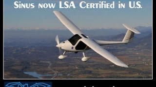 Virus light sport aircraft motorglider US Sport Aviation Expo [upl. by Jorin]