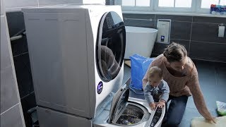 LG TwinWash Waschmaschine [upl. by Enirhtac]