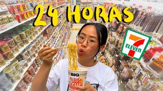 24 HORAS Comiendo en el 7ELEVEN Japón [upl. by Ycats]