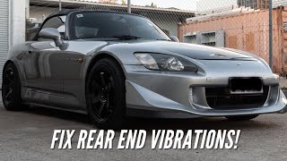 How to swap CV Cups on a Honda S2000 [upl. by Goldie]