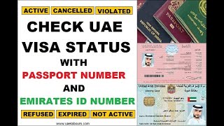 How to check your visa status in Dubai  UAE 🇦🇪 Visa Status Check  Amir Vai [upl. by Simmie]