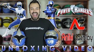 BLUE NINJA STEEL x LOST GALAXY POWER RANGERS HELMET ANIKIC COSPLAY UNBOXING VIDEO SPECTACULAR [upl. by Lamok612]