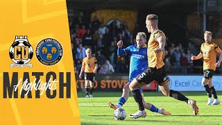 Cambridge United v Shrewsbury Town highlights [upl. by Tegan]