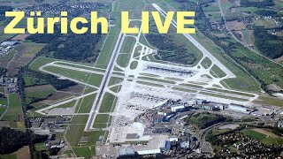 LIVE Zurich Kloten Airport Plane Spotting [upl. by Ysdnyl]