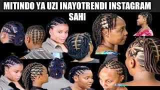 HII NDIYO MITINDO MIPYA YA KUSUKA NYWELE kwa UZIYARN HAIRSTYLES 2023new latest hairstyles yarn [upl. by Alain50]