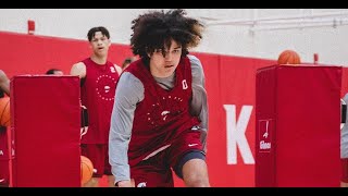 Arkansas Basketball Practice Highlights  8322 [upl. by Fruma]