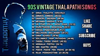 vijay old melody hits  vijay 90s love songs  old tamil hits  thalapathi vijay  MagicalMusicTamil [upl. by Devinne]