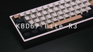 KBD67 Lite R3  Akko CS Matcha Green  Typing Test [upl. by Renell723]