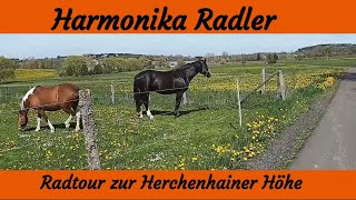 Radtour zur Herchenhainer Höhe  Niedermosser See  Vulkanradweg [upl. by Ardnahs735]