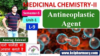 Anti neoplastic Agent Cause of Cancer  L9 chapter 2  Medicinal Chemistry 5th sem [upl. by Zsuedat]