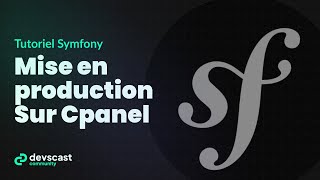 Symfony  mise en production avec Cpanel serveur mutualisé [upl. by Duile]