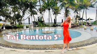 Taj Bentota Resort amp Spa 5  Sri Lanka 2023 свежий обзор отличный пляж заход питание на 5 [upl. by Jasun254]