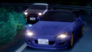 Takumi Fujiwara vs Dr Toshiya Joshimaflashback  Initial D Fifth Stage [upl. by Paryavi964]