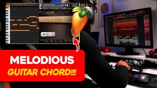 How to Create Melodious Guitar Chords  Fl Studio Tutorial [upl. by Ron]