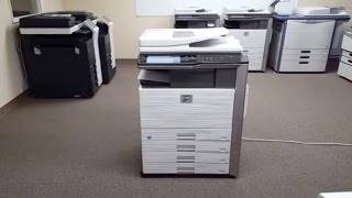 Sharp MXM363N Copier [upl. by Ayouqes]