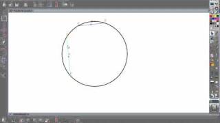 Trouver le centre dun cercle avec le logiciel GeoNext [upl. by Battiste]