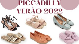 COLEÇÃO VERÃO 2022 PICCADILLY  LANÇAMENTOS PICCADILLY  TENDÊNCIAS E SAPATOS  Caren Sales [upl. by Knowlton]