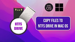 How to Read and Write NTFS drive on macOS  Loxyo Tech [upl. by Eneleahcim427]