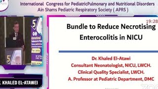 Bundle to Reduce Necrotising Enterocolitis in NICU Prof Khaled ElAtawi [upl. by Nwahsit]