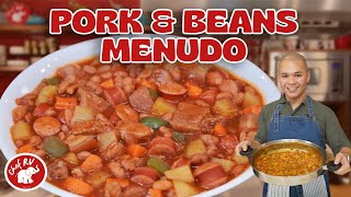 NILAGYAN KO NG PORK amp BEANS YUNG MENUDO GRABE SUPER BONGGA CHEF RV’s PORK amp BEANS MENUDO [upl. by Wobniar]